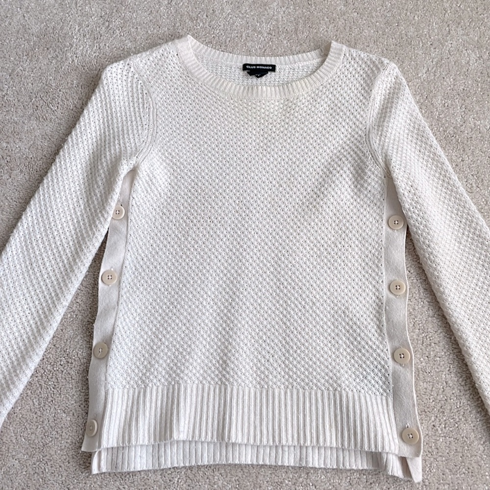 Club Monaco light pink sweater